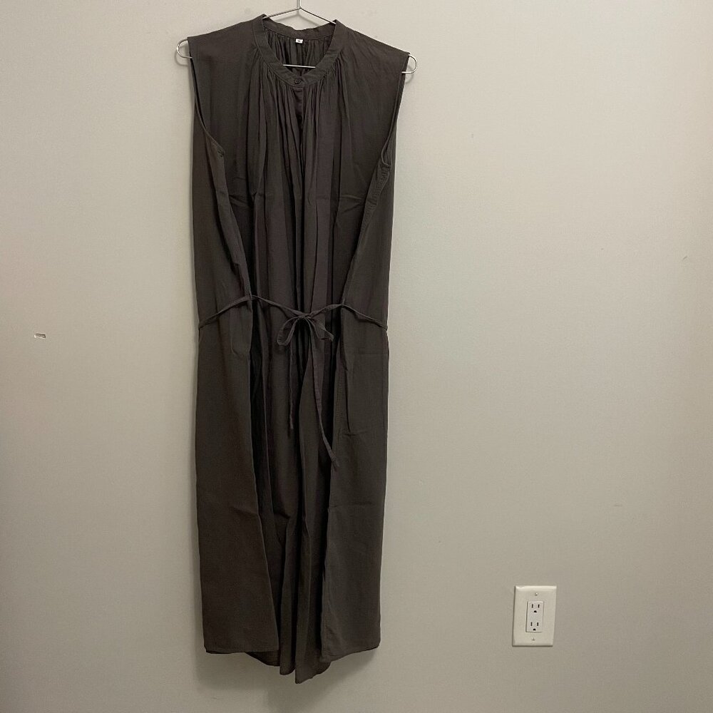 Muji Cotton Tie Dress